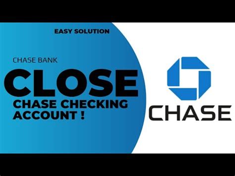 close chase checking account online